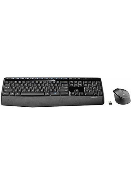 MK345 Kablosuz Klavye Mouse Seti Tam Boyutlu Ayarlanabilir Ayaklı Klavye Medya Denetimi
