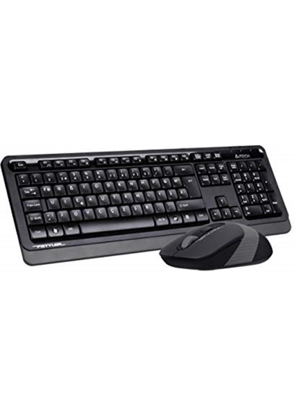 A4 Tech FG1010 Fstyler Kablosuz (F) Türkçe Fn-Multimedya Klavye + 2000Dpi Nano Optik Mouse S