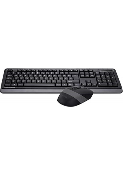 A4 Tech FG1010 Fstyler Kablosuz (F) Türkçe Fn-Multimedya Klavye + 2000Dpi Nano Optik Mouse S