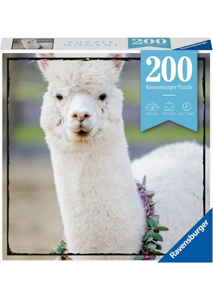 132706 Ravensburger, Alpaka Lama - 200 Parça Puzzle