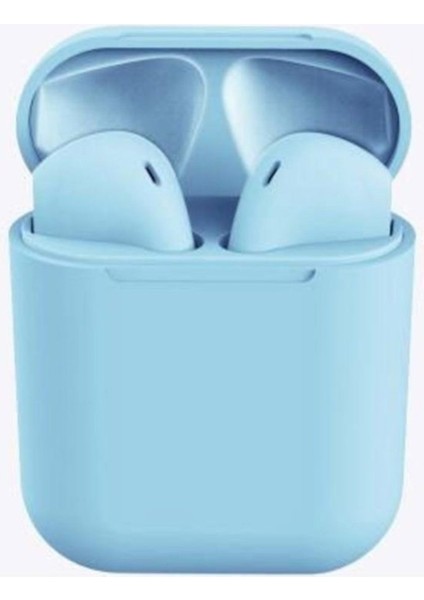 I12 Inpods Bluetooth 5.0 Kulaklık 2020 Model En Son Versiyon- Mavi