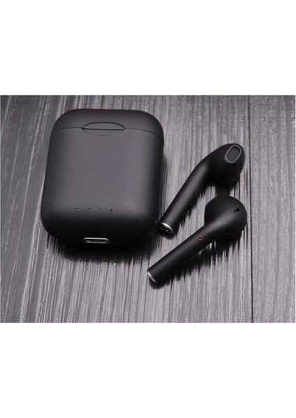 I88 Air Dokunmatik Kablosuz Stereo Bluetooth Kulaklık 5.0V Yüksek Kalite - Siyah
