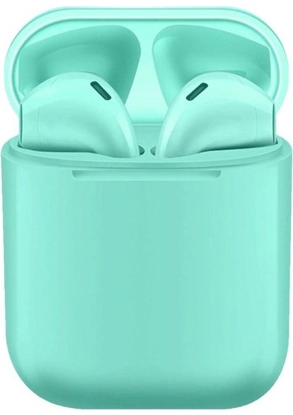 Inpods I12 Iphone Android Universal Bluetooth Kulaklık - Mavi