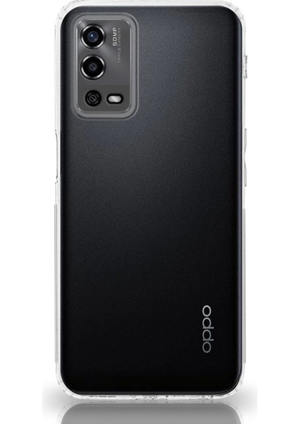 Oppo A54 Kapak Tıpalı Kamera Korumalı Şeffaf Premier Kılıf