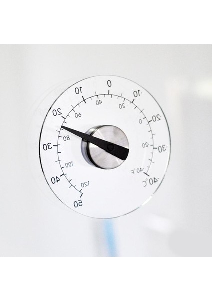 SunniMix Araba Bahçe Sera Oda Buzdolabı Için 1 Adet Temizle Yapıştırma Pencere Termometre (Yurt Dışından) modelleri