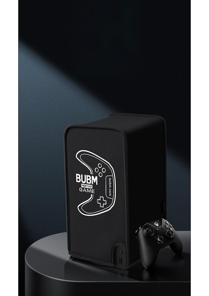 Xbox Serisi x Konsolu Xsx Oyun Konsolu Toz Kapağı Toz Kapağı Su Geçirmez Anit Scratch (16 x 16 x 29 cm.) (Yeşil) (Yurt Dışından)