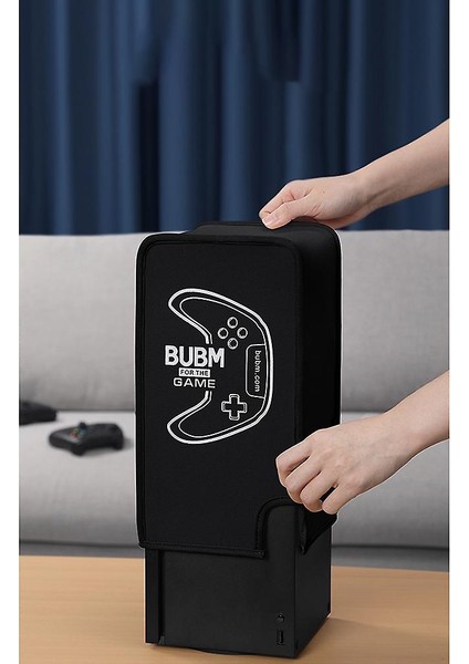 Xbox Serisi x Konsolu Xsx Oyun Konsolu Toz Kapağı Toz Kapağı Su Geçirmez Anit Scratch (16 x 16 x 29 cm.) (Yeşil) (Yurt Dışından)