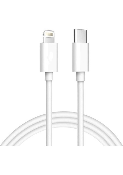 Usb-C To Lıghtnıng Cable Apple iPhone Uyumlu Şarj Kablosu (1 M)