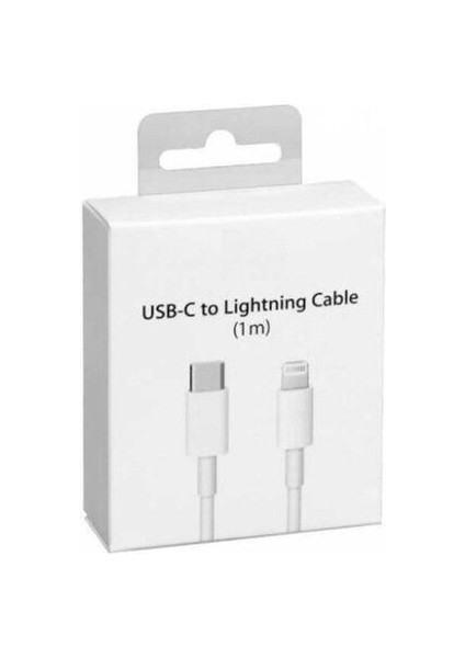 Usb-C To Lıghtnıng Cable Apple iPhone Uyumlu Şarj Kablosu (1 M)