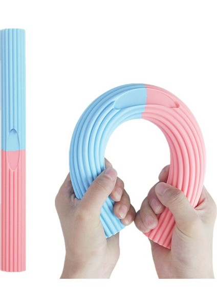 Dirsek Bar Flexbar El Expertiser Çocuklar İçin Bilek Rahatlatmak Tendonit Ağrı Kavrama Gücü Yükseltirin Spor Salonu Fizik Tedavi Aracı | Güç Bilekleri (Mavi - Pembe) (Yurt Dışından)