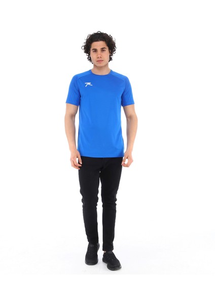 Teamswear Erkek Basic T-Shirt Sırca Saks indirimleri