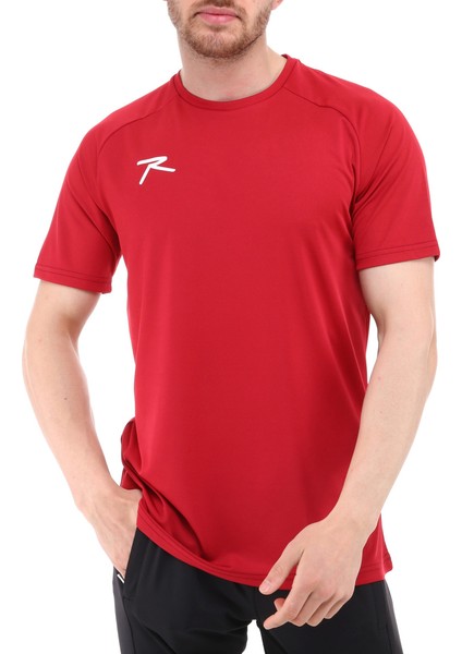 Teamswear Erkek Basic T-Shirt Sırca Kırmızı