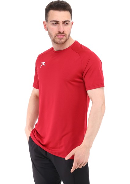 Teamswear Erkek Basic T-Shirt Sırca Kırmızı