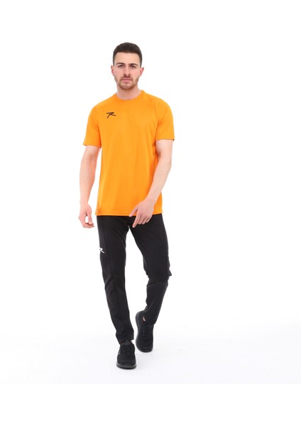 Teamswear Erkek Basic T-Shirt Sırca Oranj