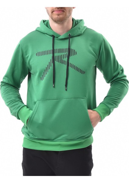 Erkek Sweatshirt Vırtus Yeşil