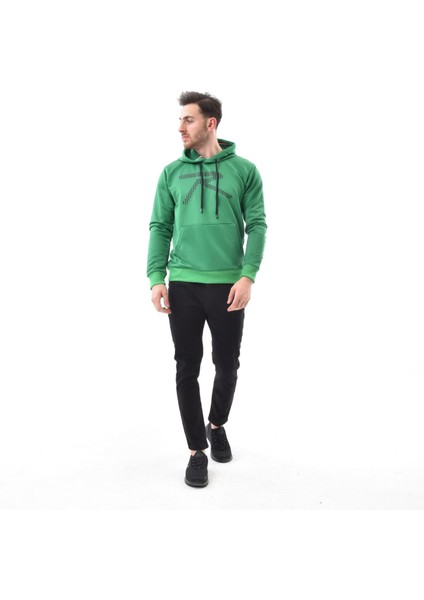 Erkek Sweatshirt Vırtus Yeşil