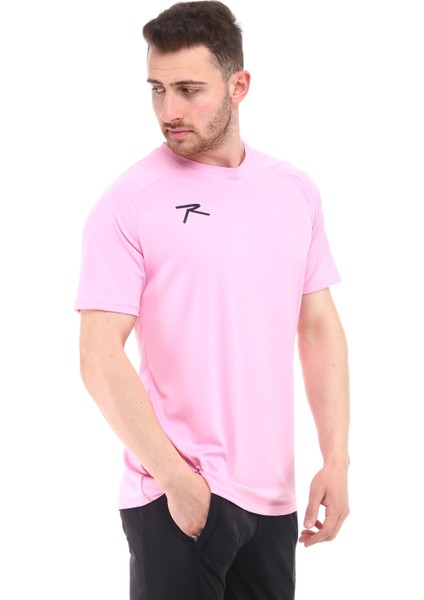Teamswear Erkek Basic T-Shirt Sırca Pembe modelleri