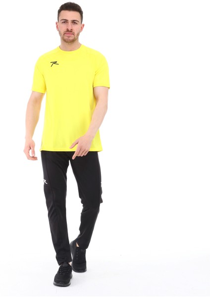 Teamswear Erkek Basic T-Shirt Sırca Sarı indirimleri