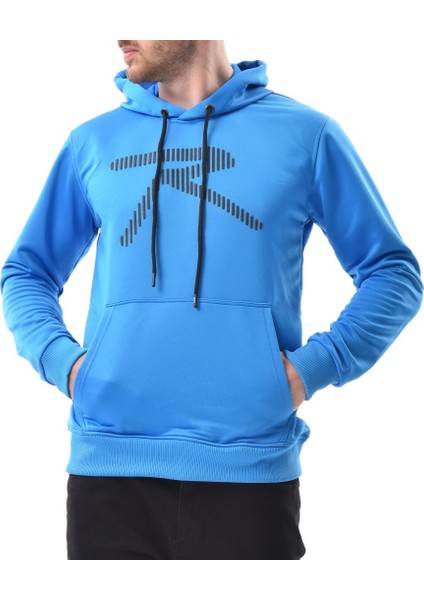 Erkek Sweatshirt Vırtus Mavi