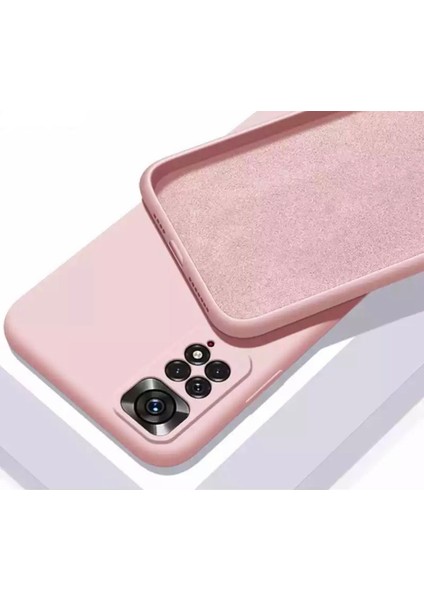 Xiaomi Redmi Note 11S Uyumlu Kılıf Kamera Lens Korumalı Içi Kadife Yumuşak Silikon Iz Bırakmaz