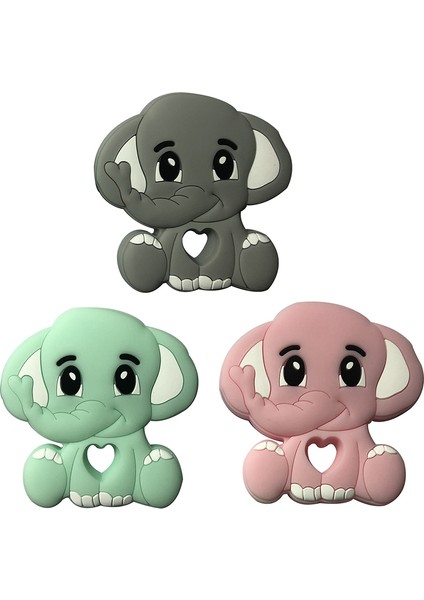 BPA'sız 5 Adet Güneş Silikon Bebek Dişlikleri Diş Çıkarma Teether Gıda Sınıfı (Yurt Dışından)