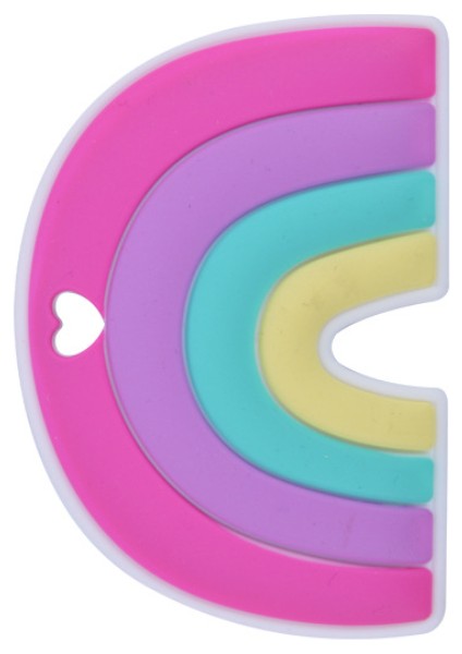 20 Adet Bebek Silikon Boncuk Gökkuşağı Bebekler Diş Çıkarma Boncuk Gıda Sınıfı Silikon Kolye Dişlikleri Bebek Oyuncakları (Yurt Dışından) modelleri