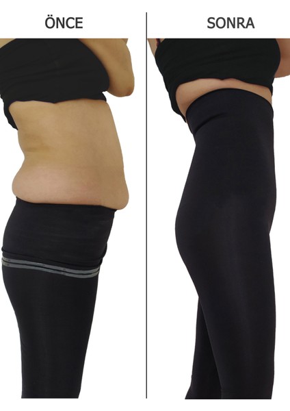 Korse Tayt Siyah Kadın Tayt Göbek Basen Toparlayıcı Tayt Doğum Sonrası Korsesi Spor Taytı fiyatları