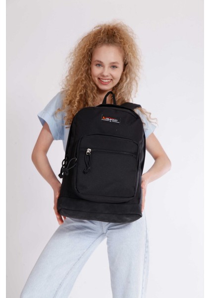 Sport Okul Çantası 42X33X21 Siyah (K1299)