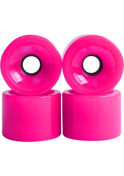 4 Pack Kaykay Tekerlekler Set Değiştirme 70X51MM Pu Rulo 78A Tamir Parçaları Mor (Yurt Dışından)