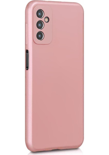 Matte Silicone Samsung Galaxy M23 Kılıf Rose Gold