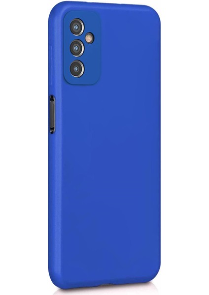 Matte Silicone Samsung Galaxy M23 Kılıf Mavi