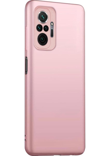 Matte Silicone Xiaomi Redmi Note 10 Pro Max Kılıf Rose Gold fiyatları