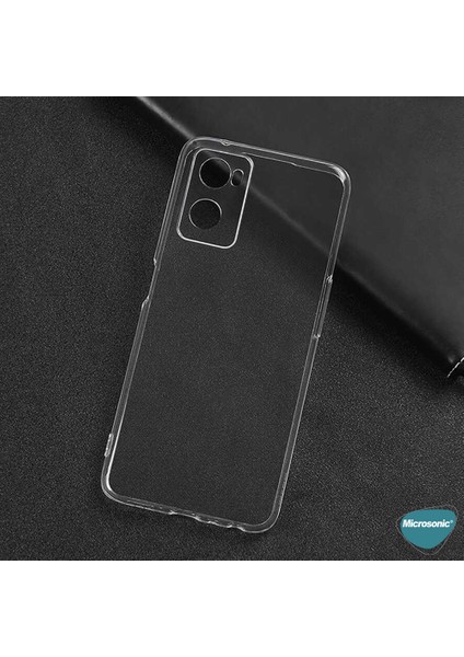 Oppo A96 4g Kılıf Transparent Soft Şeffaf modelleri