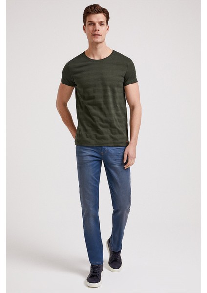 Pamuklu Regular Fit Bisiklet Yaka T Shirt Erkek T Shirt 222 Lcm 242053 5201 modelleri