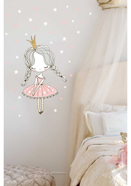 Prenses Çocuk Odası Sticker