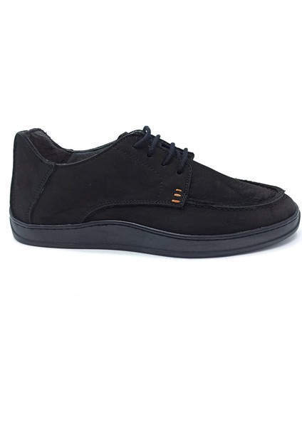 Lucıano Bellini Siyah Yumuşak Deri Erkek Casual Ayakkabı