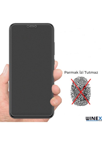 Redmi A1 Sadece Ön Mat Kılıflı Kesim Ekran Koruyucu Kaplama