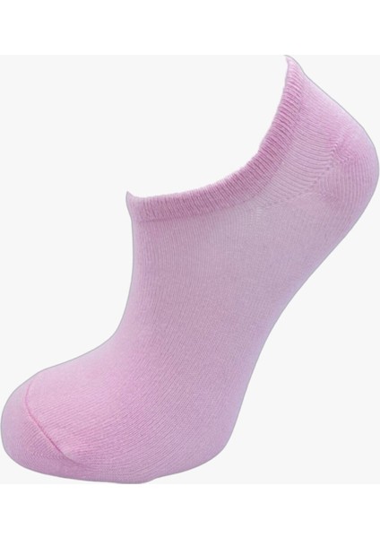 Kadın Pembe Patik Çorap Tekli