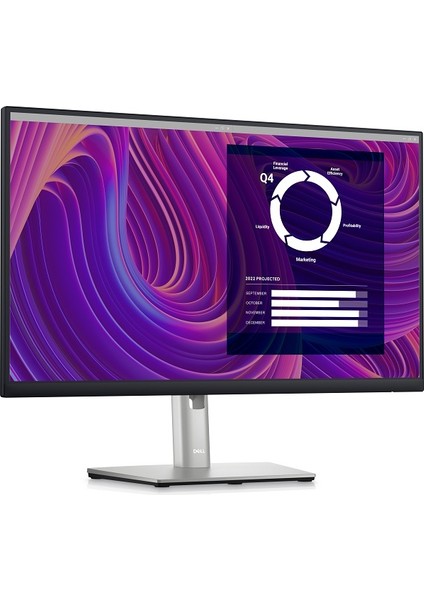 27" 5ms Qhd 2560X1440 Dp HDMI Type-C Asansör Pivot IPS LED Monitör P2723DE