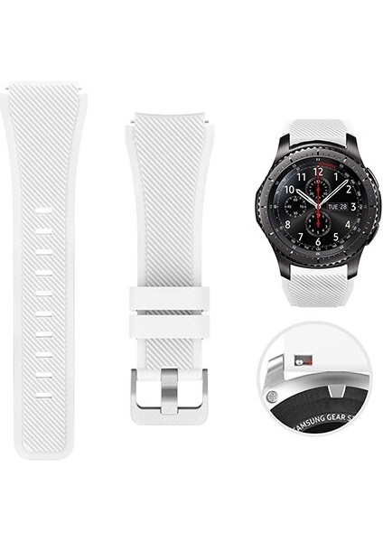 Cool Cold Huawei Gt 2/ Gt 3 - Honor Magic Watch 2 46MM - Samsung Gear Watch 46MM Silikon Kordon Kayış modelleri