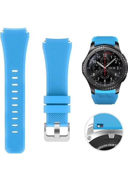 Cool Cold Huawei Gt 2/ Gt 3 - Honor Magic Watch 2 46MM - Samsung Gear Watch 46MM Silikon Kordon Kayış fiyatları