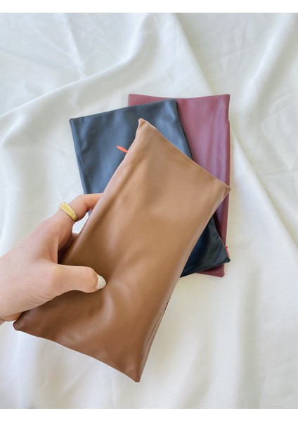 Suni Deri Çüzdan Unisex