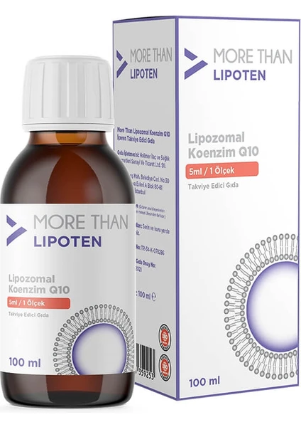 More Than Lipoten Lipozomal Koenzim Q10  100 ml