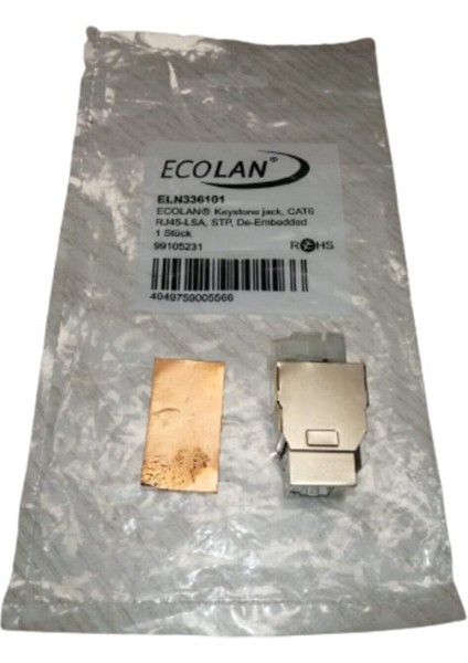 Cat6 Ftp Keystone Jack ELN336101