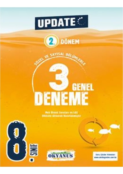 8. Sınıf Update 2. Dönem 3 Genel Deneme