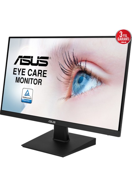 ASUS VA247HE 23.8’’ 75hz 5ms HDMI DVI VGA  Adaptive-Sync/FreeSync Full HD Çerçevesiz Eye Care Monitör