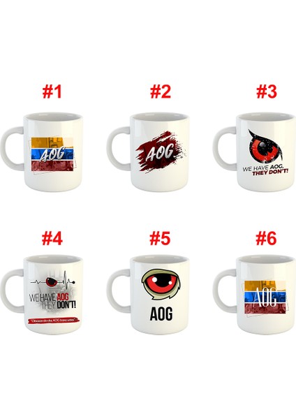 Logo Baskılı Porselen Kupa Bardak #3