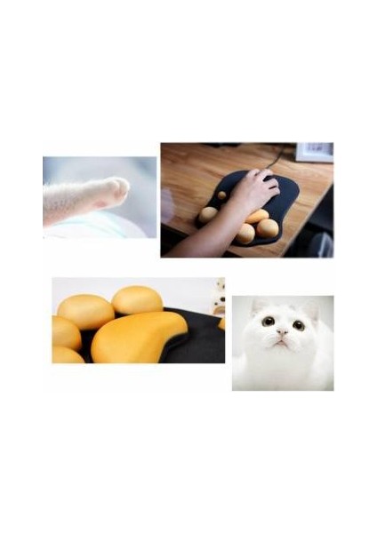 Mouse Pad Starcom Yumuşacık Kedi Patisi Pad