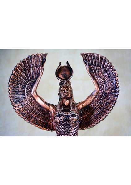 Antik Mısır Tanrıçası Isis Heykel Biblo