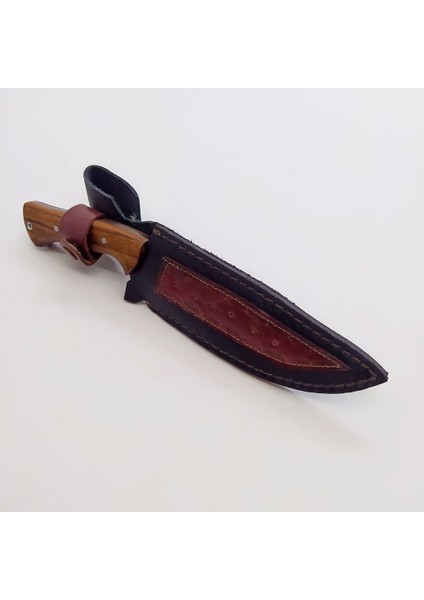 El Yapımı Ceviz Kabzeli Kambur Bıçak Paslanmaz Çelik Av Bıçağı modelleri